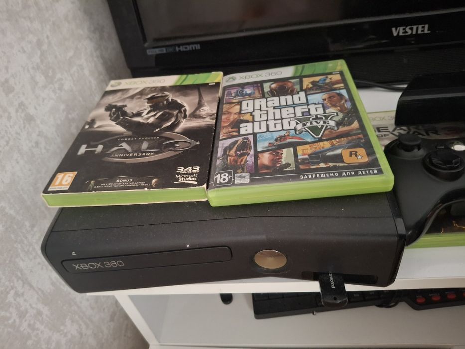 Xbox 360  с кинект