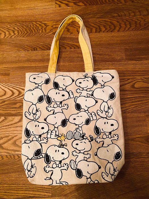 шоппер с принтом Снупи