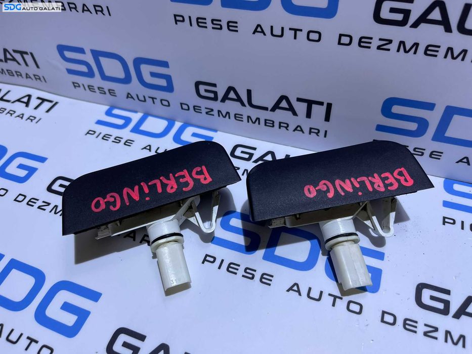 Set Bec Becuri Lampa Lampi Iluminare Numar Inmatriculare Peugeot Partner 2 2008 - 2017 Cod 3202000551 9683421680 [AV1246]