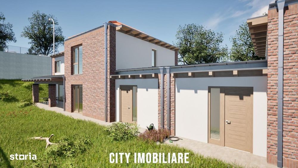 Teren intravilan 1.375 mp cu Proiect autorizat pentru duplex, Feleacu