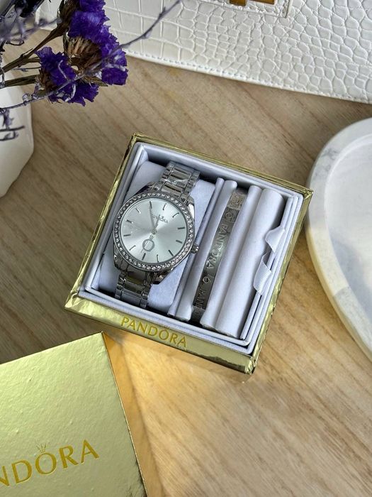 2в1 PANDORA  (часы-браслет)