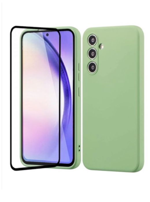 Folie Sticla 11D + Husa Guard Catifea Samsung A21S/A22/A23/A24/A25/A26
