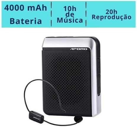 Преносим гласов усилвател 30W UHF безжичен - Aporo T18