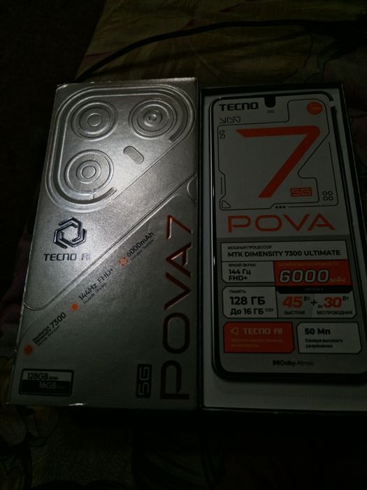 Techo pova 70 новый