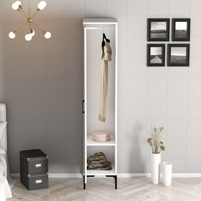 Dulap alb 202 cm Kumsal P The Home Collection