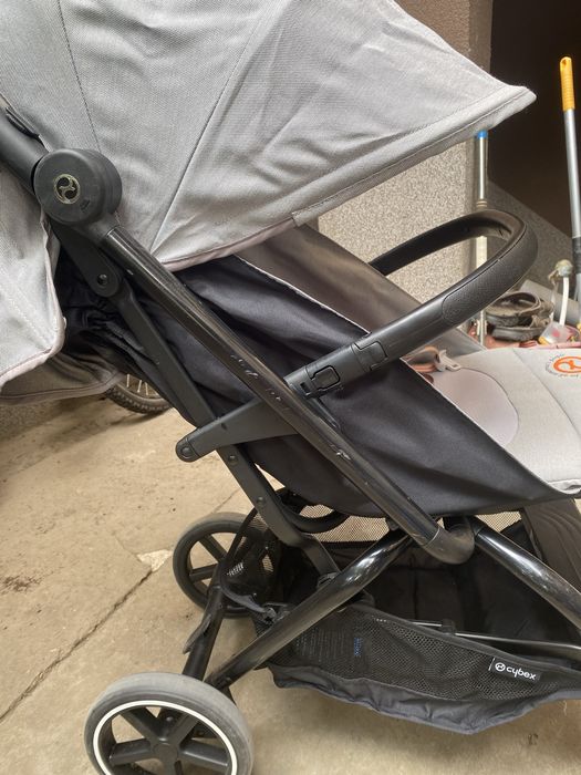 Cybex Бебешка количка Eezy S+ 2 Lava Grey