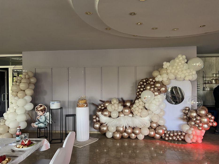 Украса с балони за всякакви поводи - рожден ден,юбилей,кръщене и други