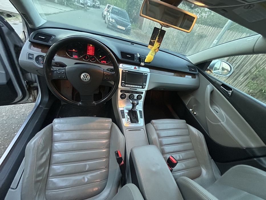 Interior piele passat b6 incalzire