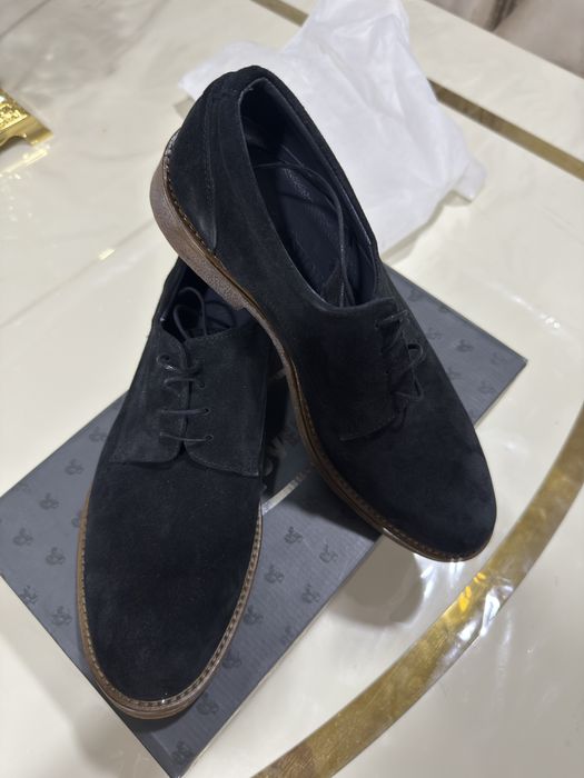 Нубук тоза кожа туфли сотилади