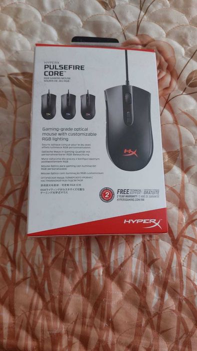 Мышь проводная HyperX Pulsefire CORE