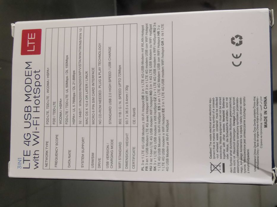 Stick modem WiFi 4G LTE Digi Orange Vodafone Telekom Galati • OLX.ro