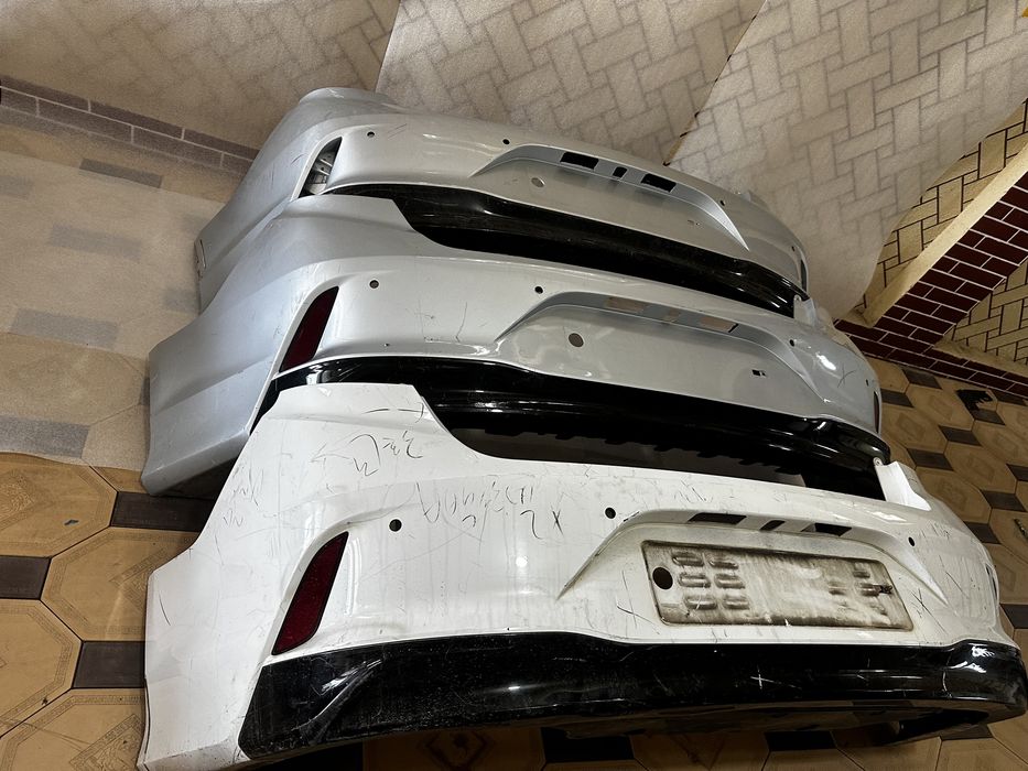 Задний бампер Соната LF рестайлинг