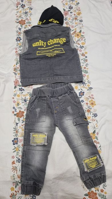 Детски дънков комплект за 2 годишно (24м.)