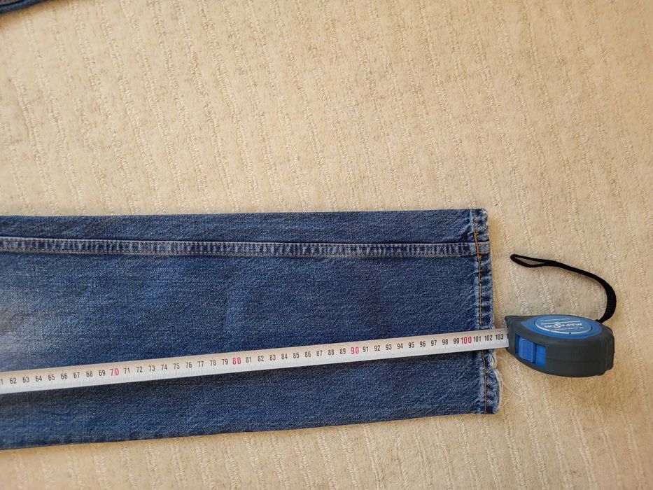 Blugi ZARA, mar. M/ 38, SLIM, model bootcut/ drept noi, fara eticheta