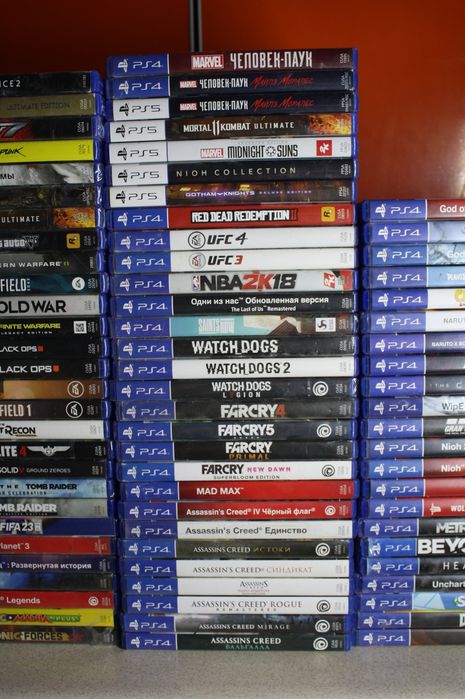 Игры PS5 PS4 Диски лицензионные