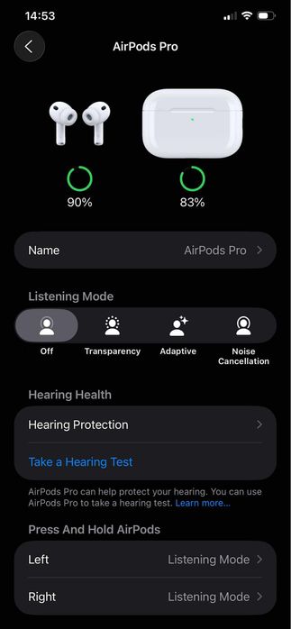 AirPods Pro 3 - Casti Wireless - Bluetooth