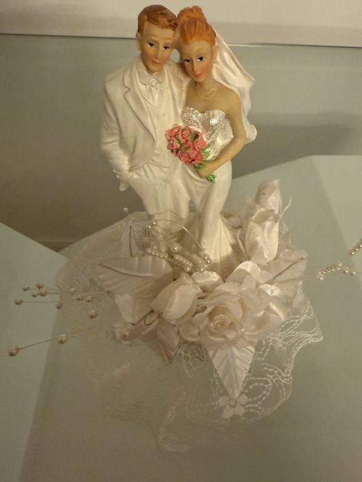 Figurina Ginere + Mireasa - Tort Nunta