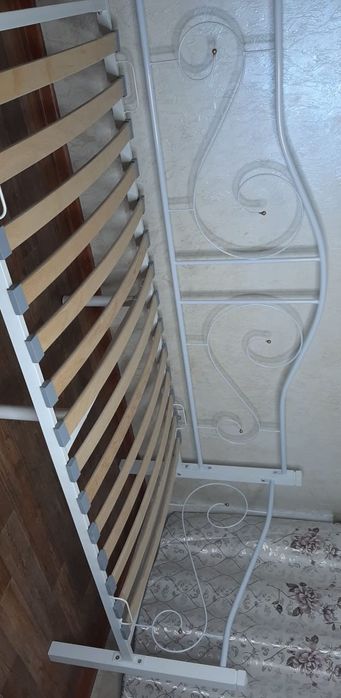 Кровать "Гарда" белая