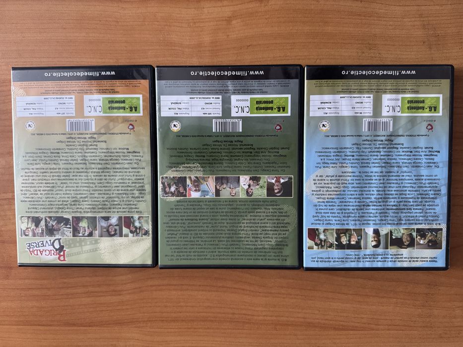 Set 3 dvd din seria BD (Brigada Diverse)