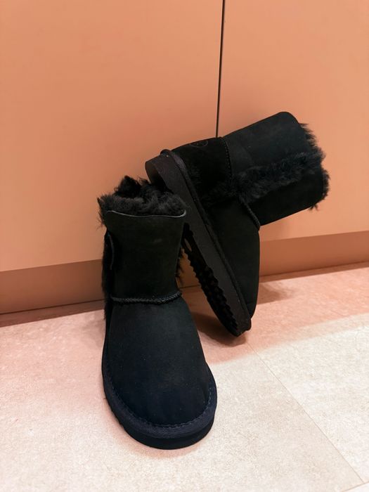 Детски топли ботушки с панделки