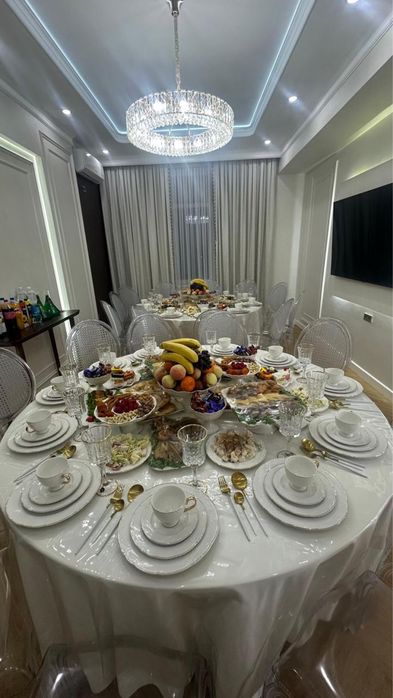 Прокат стол стулья посуда юрта оформления