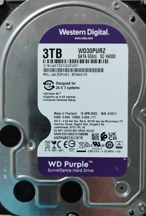 Продам жесткий диск на 3тб