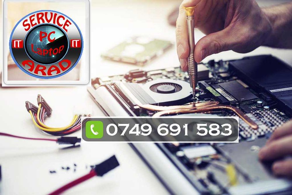 Reparatii PC Laptop Arad / Curatare Console PlayStation PS4/PS5/Xbox