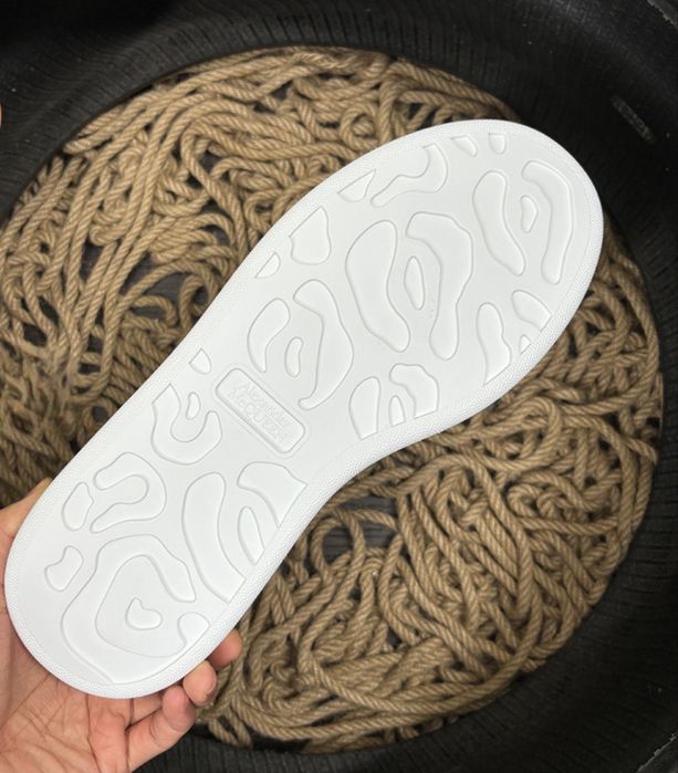 Alexander McQueen Black Leather