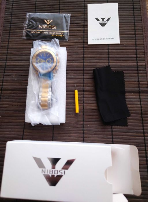 Мъжки луксозен кварцов часовник