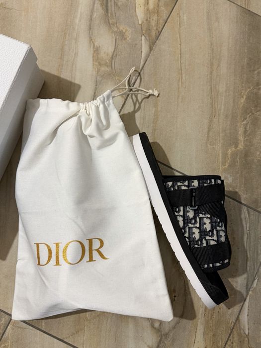Dior Alpha Sandal Slides obilque