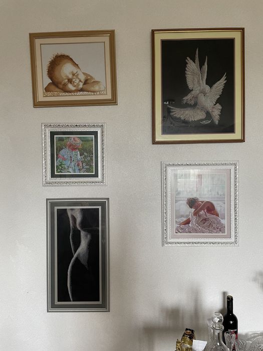 Картина вышивка