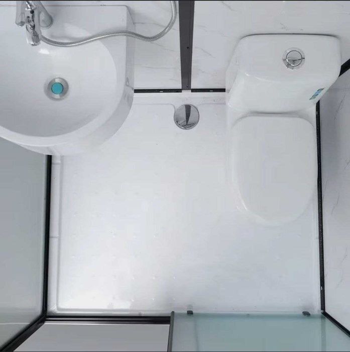 Душевая кабина с унитазом. Dush kabina unitazi bilan