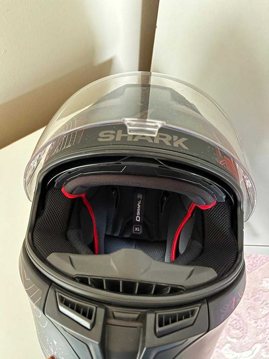 Cască moto SHARK- aproape nouă- 53-54 cm,  marimea xs