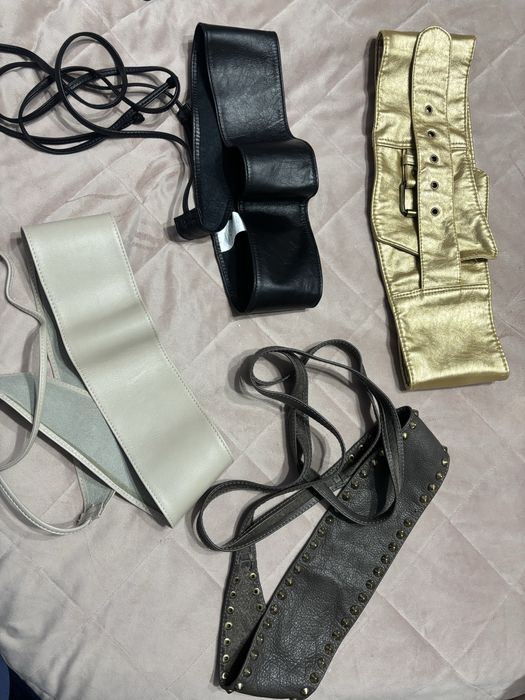 кожаные ремни новые