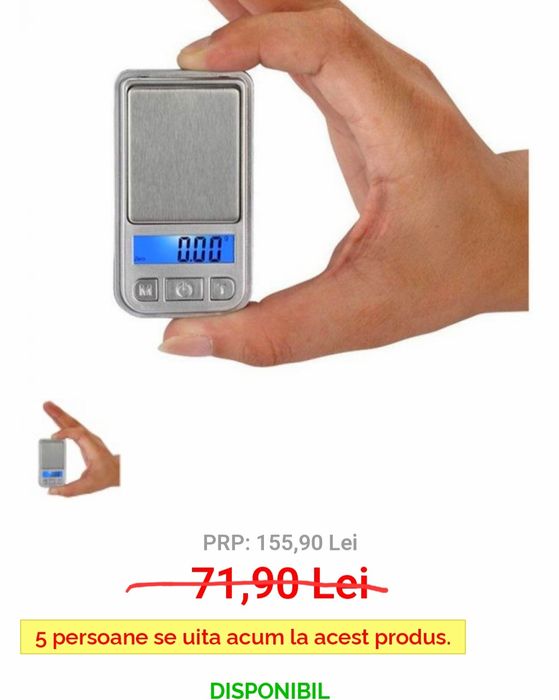 Cantar grame bijuterii