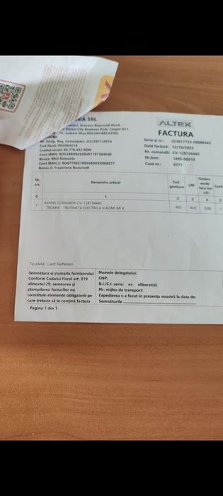 Trotineta electrica xiaomi 4