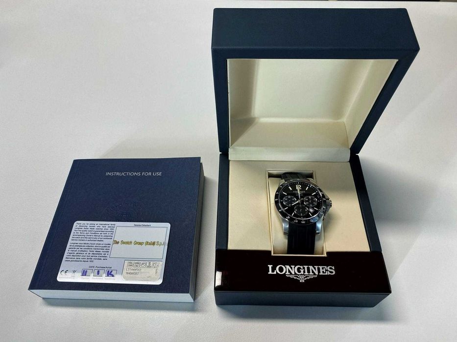 Longines cronograf automatic tachymeter