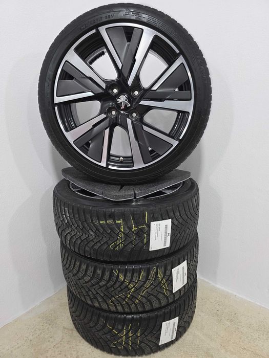 Jante 17 originale Peugeot 308,3008, 208,2008 DS3 DS4 DS5 4x108 7J et 32 anvelope 205 45 17