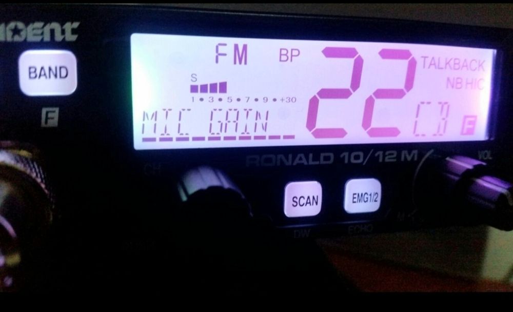 Statie radio CB - President RONALD ProPower (80W)* noua/garantie