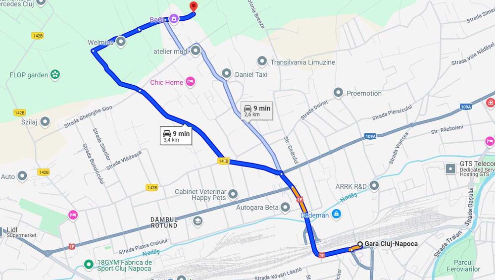 Vand teren 1703mp in Dambul Rotund