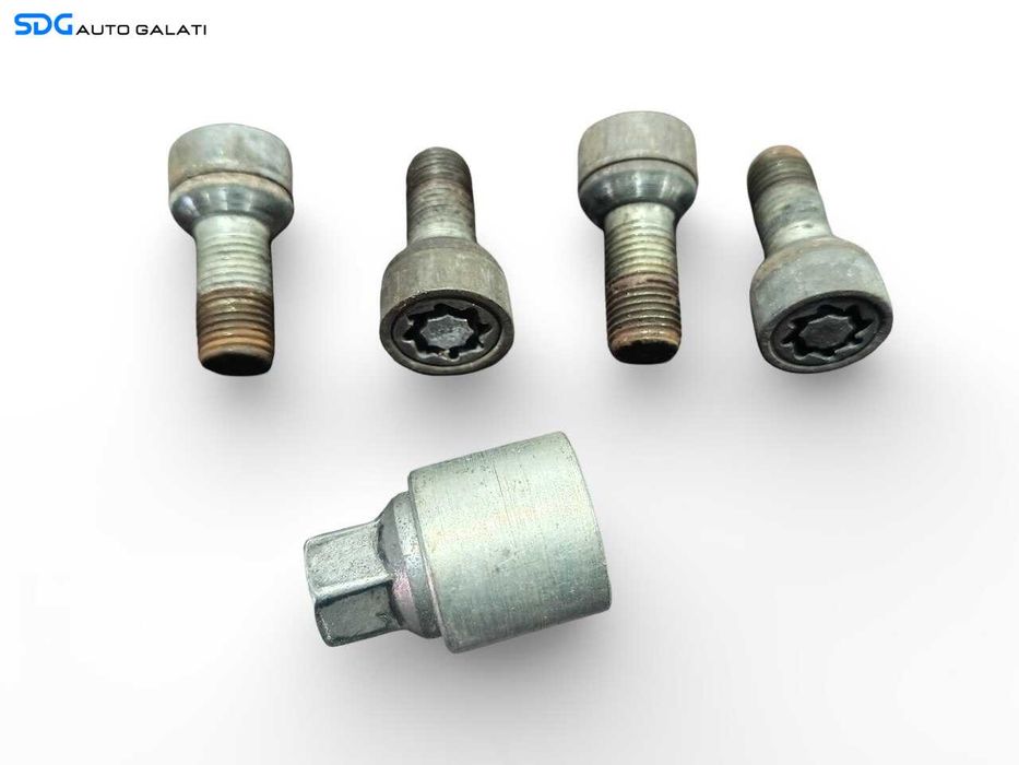 Set Prezoane Antifurt Roti Jante Volkswagen Passat B7 2010 - 2015 [A0635]