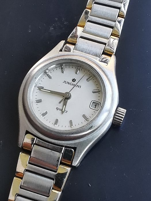 Ceas Junghans Calendar Elvețian - ETA 7 rubine - Dama