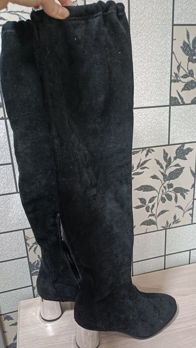 Сапоги осенние ботфорты