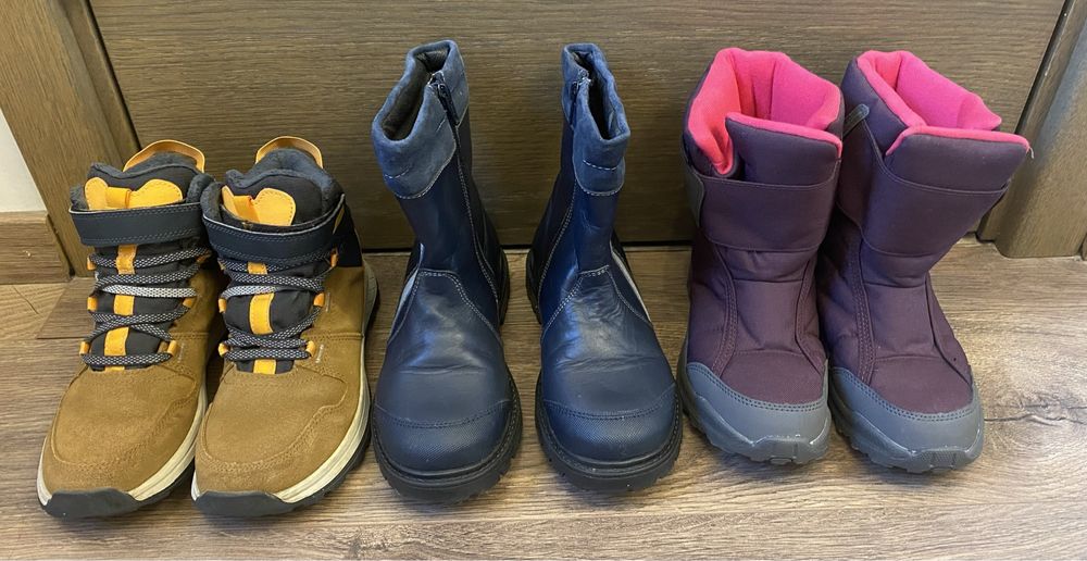 Зимни обувки , апрески, ботуши 33 номер.