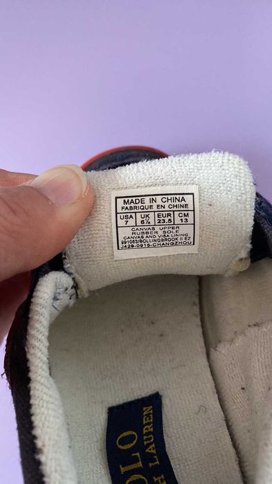 Детски обувки Polo, размер 23,5, сини.