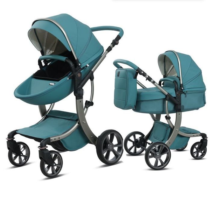 Коляска transform 2 в 1 бирюзовая