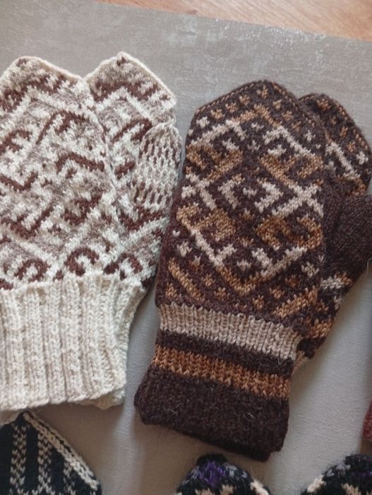Носки, варежки ручная работа
