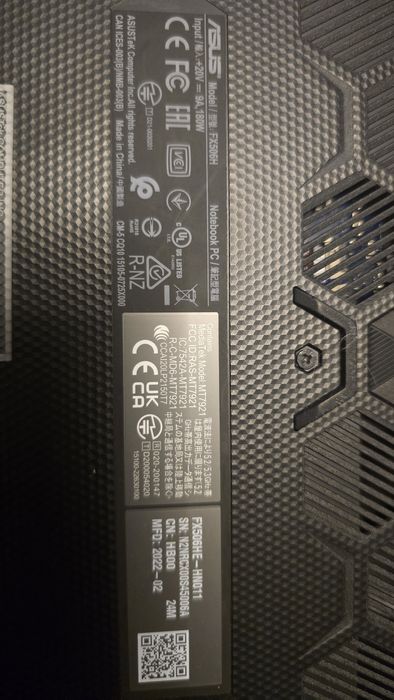 Laptop gaming Asus TUF  F15