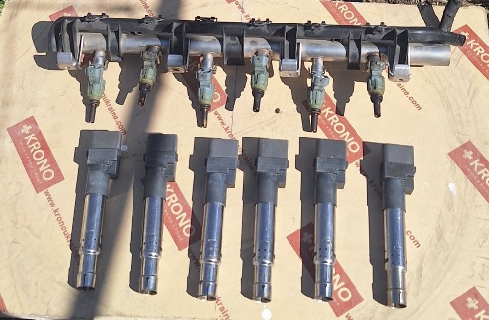 TOUAREG 3.2 мотор блок заряженный