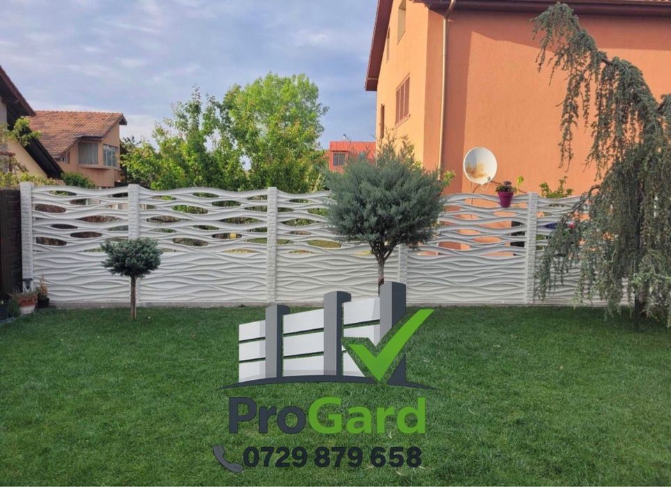 gard din placi si garduri de beton